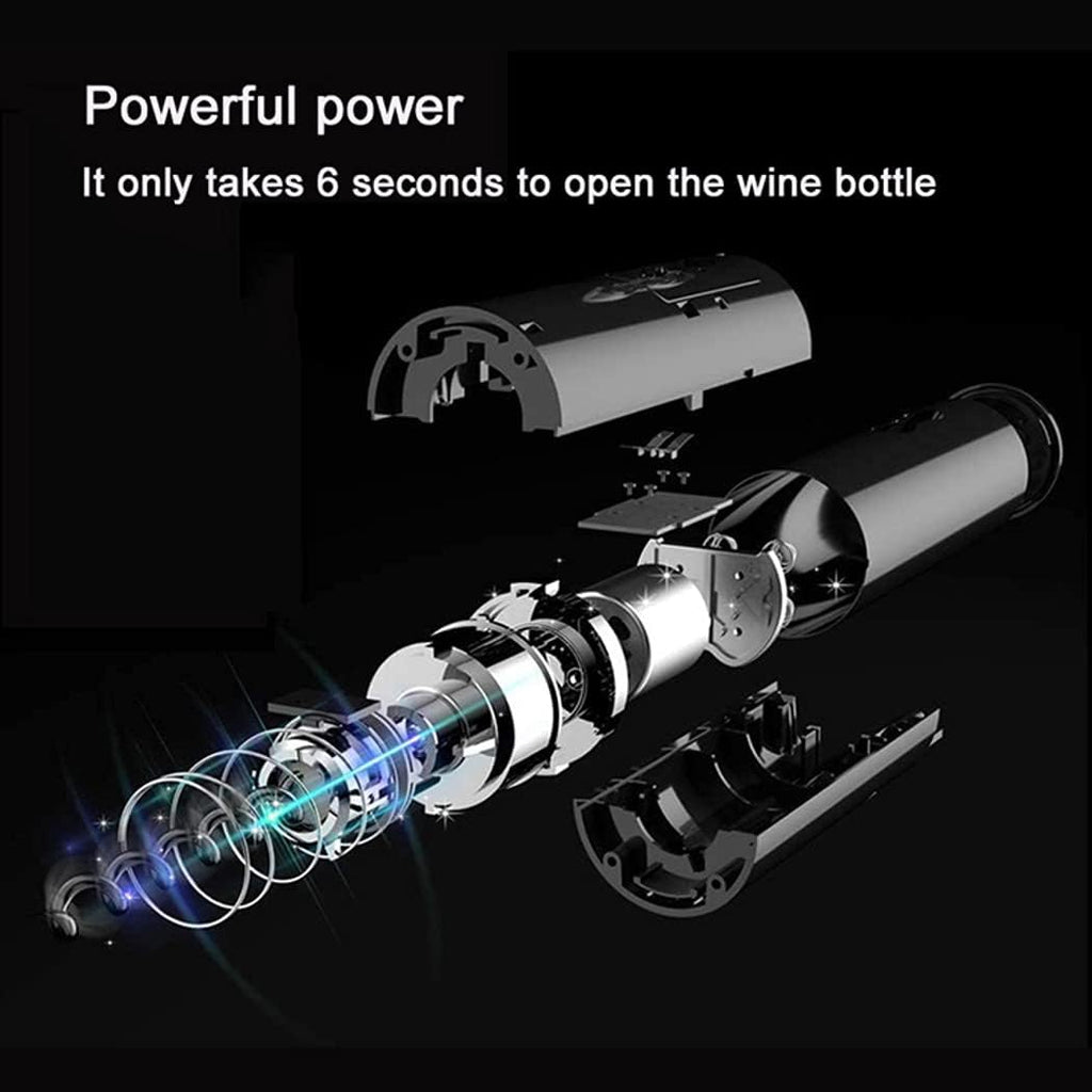 Sacacorchos eléctrico + abridor de vino - additional image 7