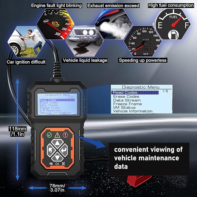 Instrumento de diagnóstico OBD para automóvil - additional image 10