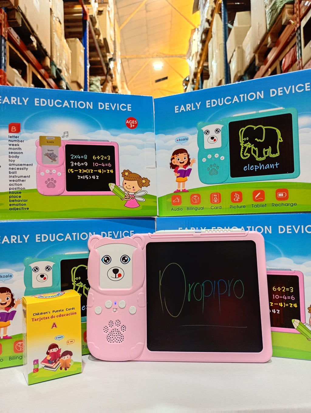 Pizarra Educativa 2 en 1 con Tarjetas en Español e Inglés – 224 Tarjetas - additional image 11