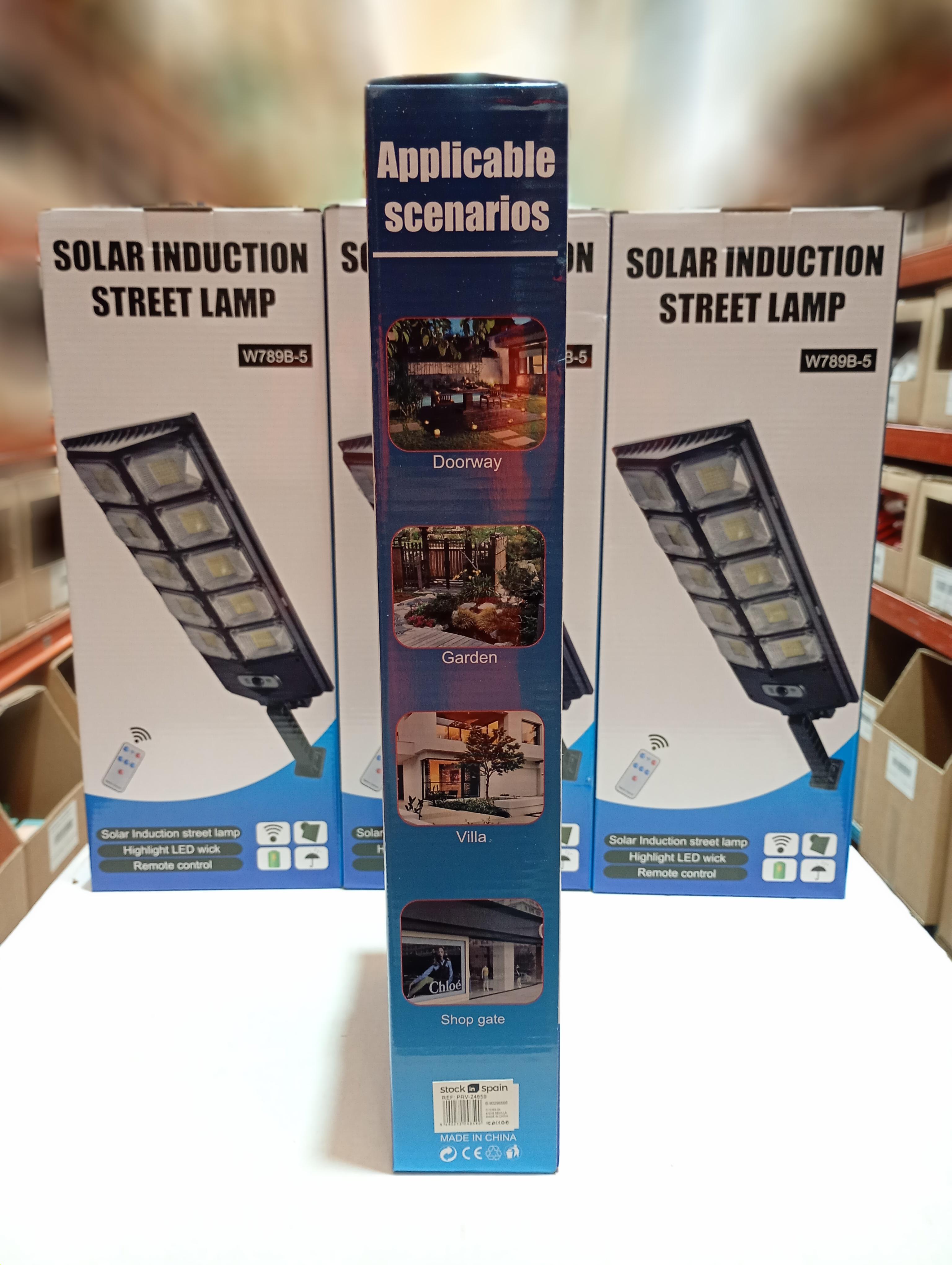 Farola solar exterior con sensor de movimiento 400 W - additional image 8